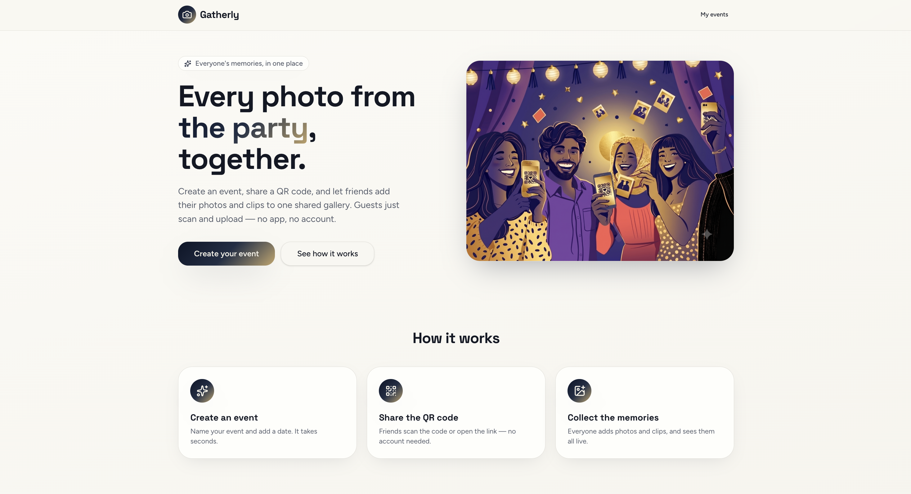 Gatherly Platform Environment UI